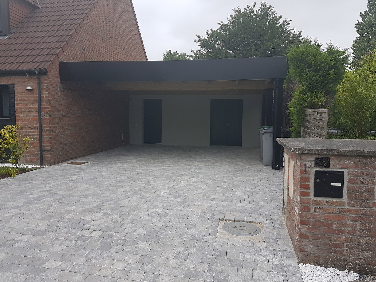 Extension carport C4M